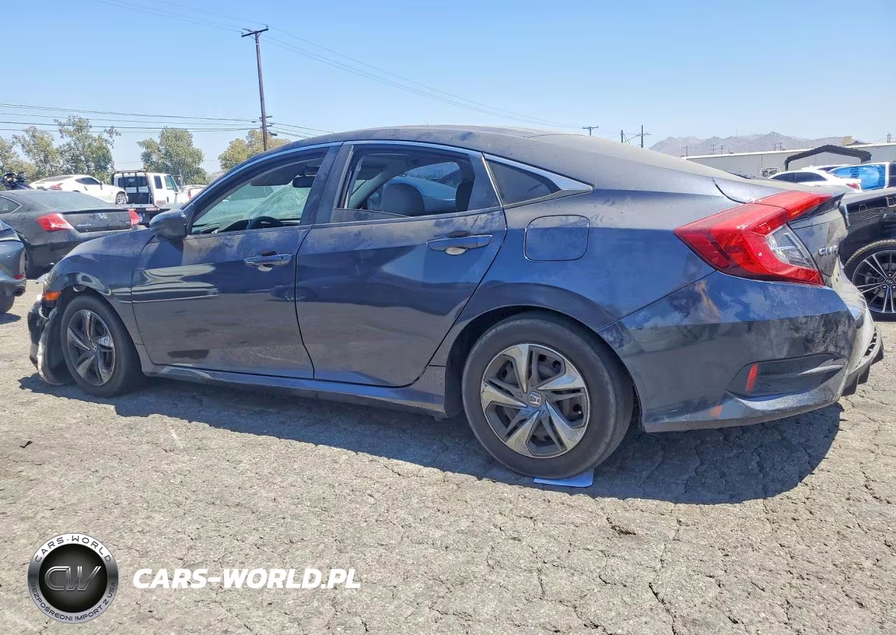 2019 Honda Civic Lx VIN:2HGFC2F6XKH592855 - 2