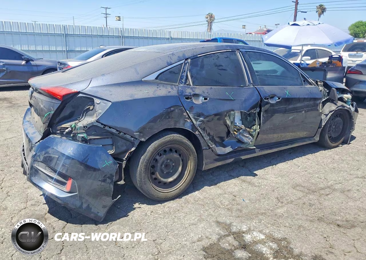 2019 Honda Civic Lx VIN:2HGFC2F6XKH592855 - 3