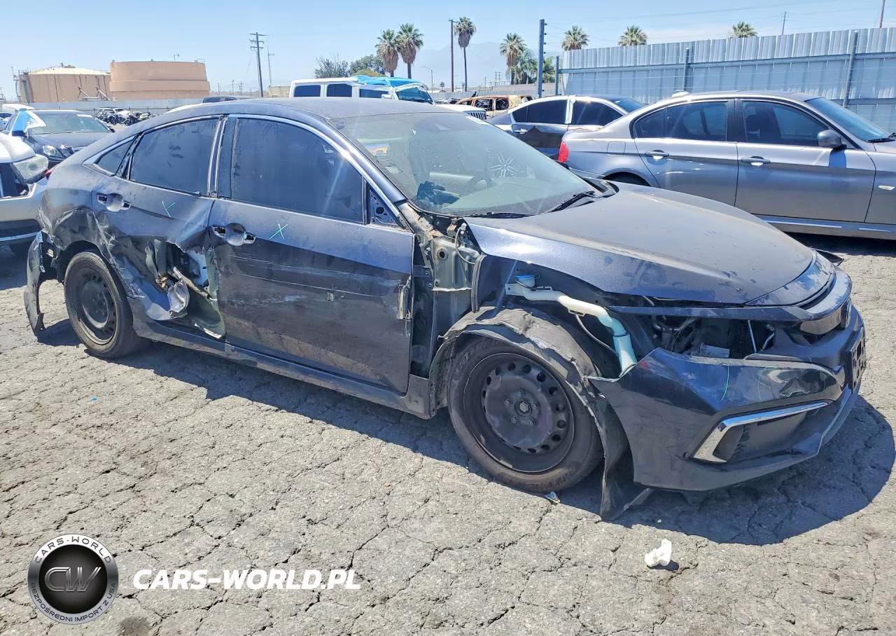 2019 Honda Civic Lx VIN:2HGFC2F6XKH592855 - 4