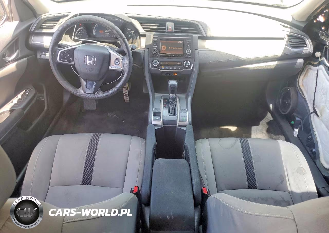 2019 Honda Civic Lx VIN:2HGFC2F6XKH592855 - 8