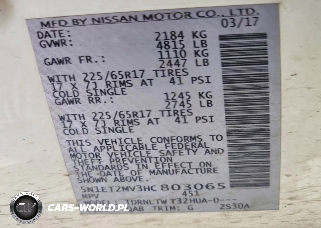 2017 Nissan Rogue Hybrid Sv VIN:5N1ET2MV3HC803065 - 13