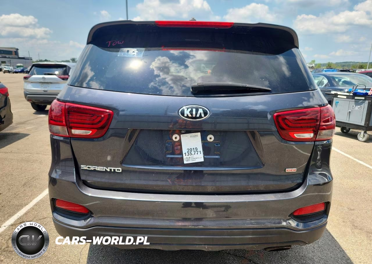 2019 Kia Sorento Lx VIN:5XYPGDA34KG506275 - 6