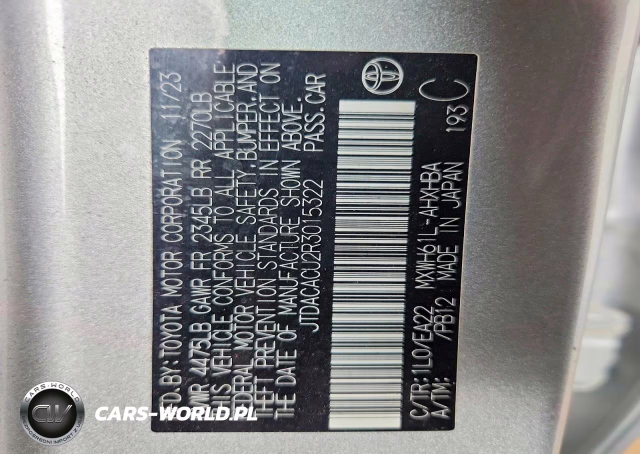 2024 Toyota Prius Prime Xse Premium VIN:JTDACACU2R3015322 - 12
