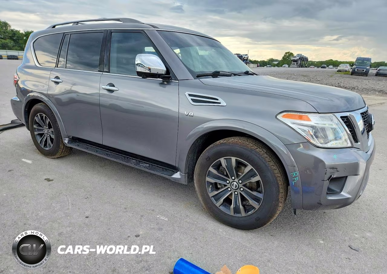 2020 Nissan Armada Platinum VIN:JN8AY2NF0L9360170 - 4