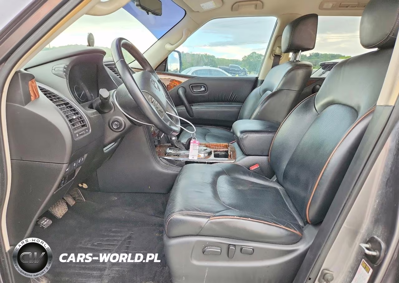 2020 Nissan Armada Platinum VIN:JN8AY2NF0L9360170 - 7
