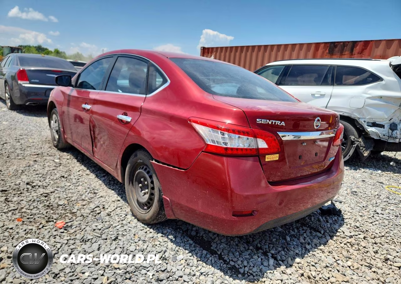 2013 Nissan Sentra S VIN:3N1AB7AP5DL724779 - 2