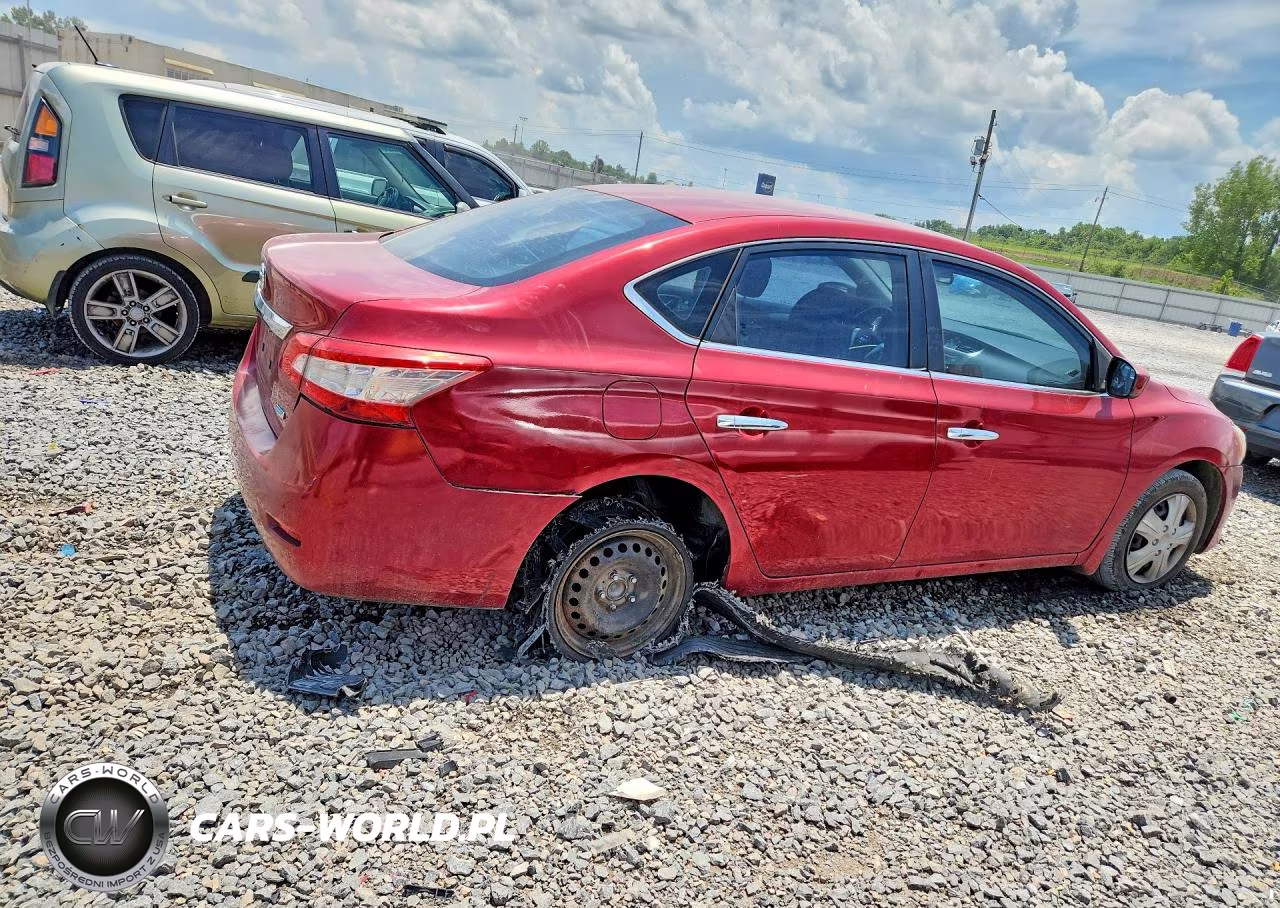 2013 Nissan Sentra S VIN:3N1AB7AP5DL724779 - 3