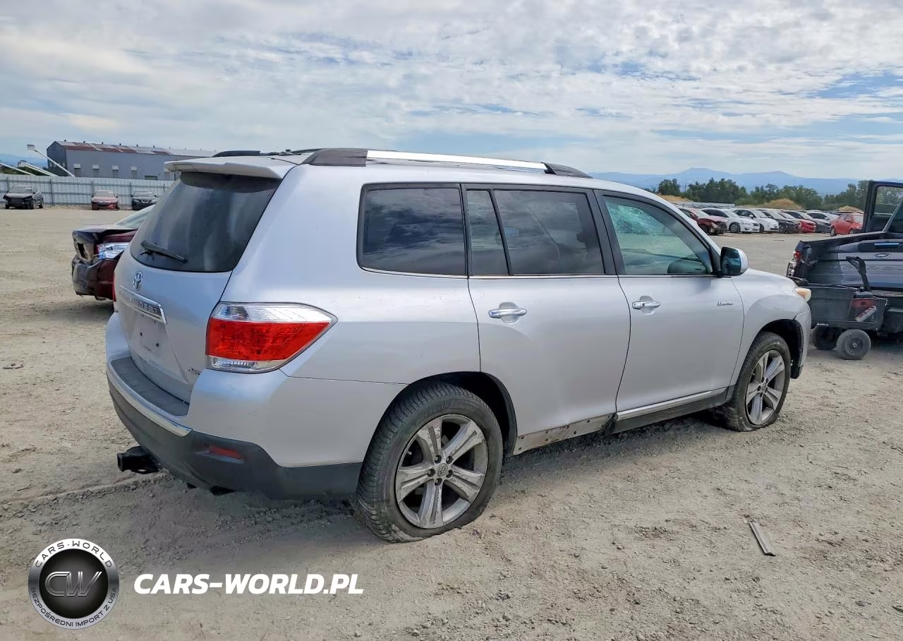 2012 Toyota Highlander Limited VIN:5TDDK3EH1CS098176 - 3
