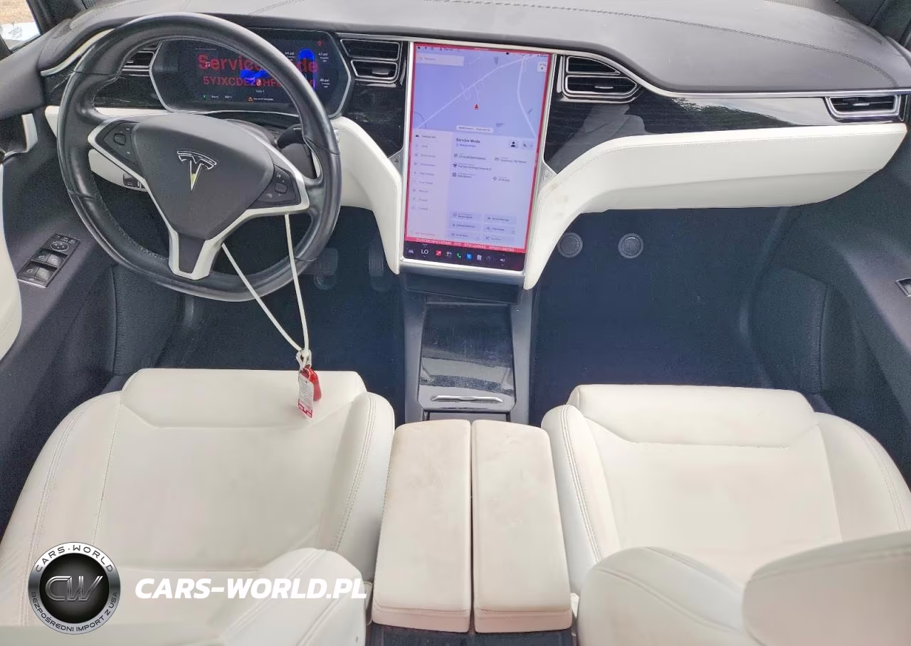 2017 Tesla Model X VIN:5YJXCDE28HF055686 - 8
