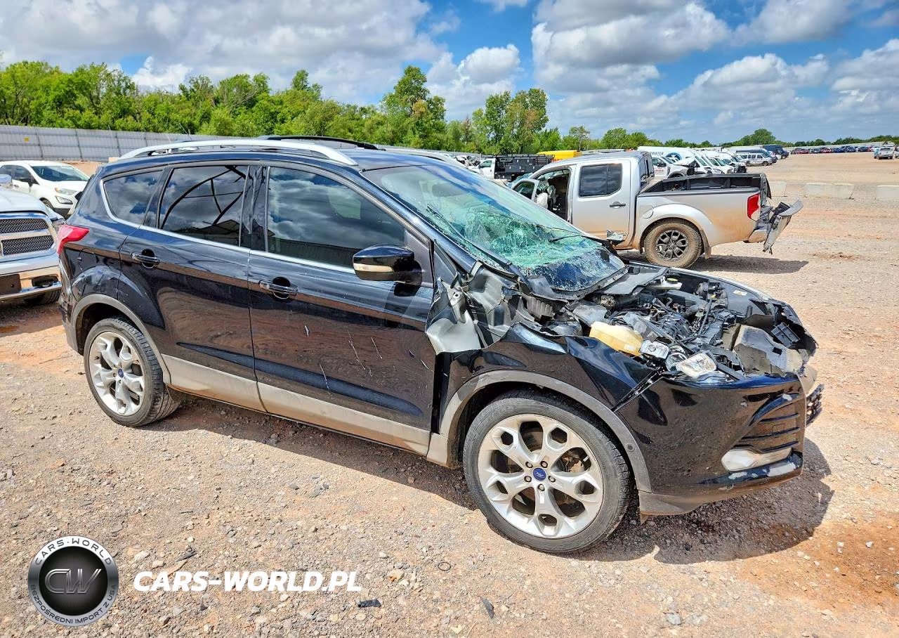 2013 Ford Escape Titanium VIN:1FMCU0J92DUD53414 - 4
