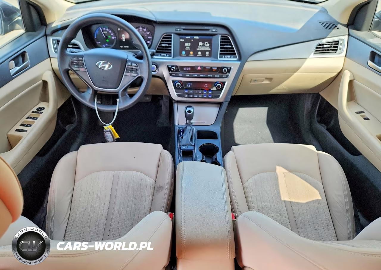 2017 Hyundai Sonata Hybrid Se VIN:KMHE24L10HA060034 - 8