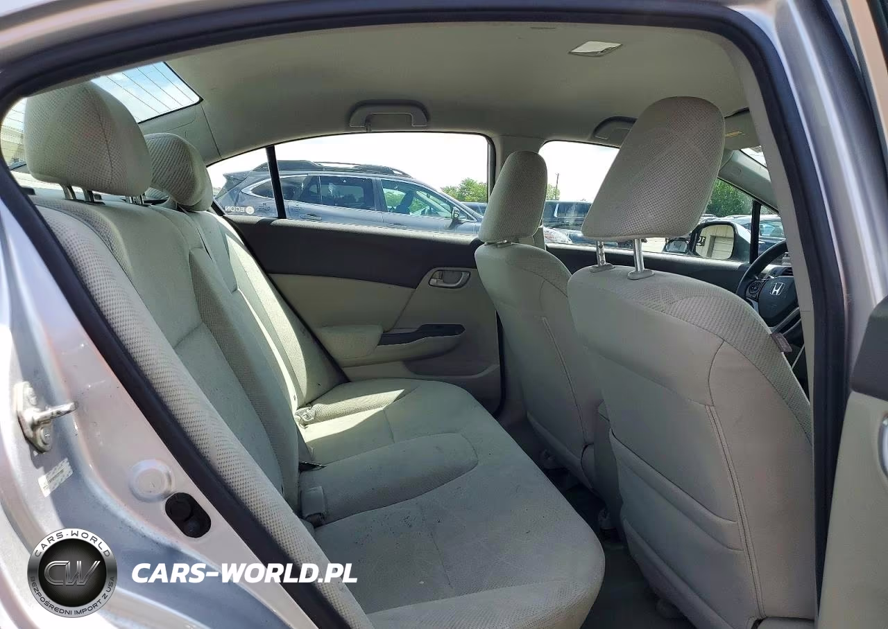 2012 Honda Civic Lx VIN:19XFB2F5XCE013093 - 10