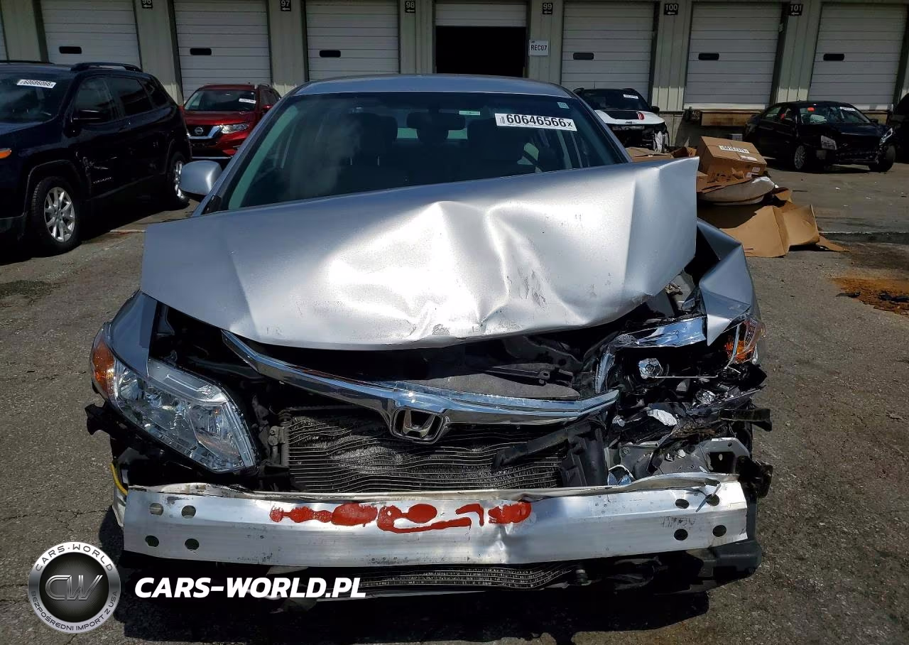 2012 Honda Civic Lx VIN:19XFB2F5XCE013093 - 5