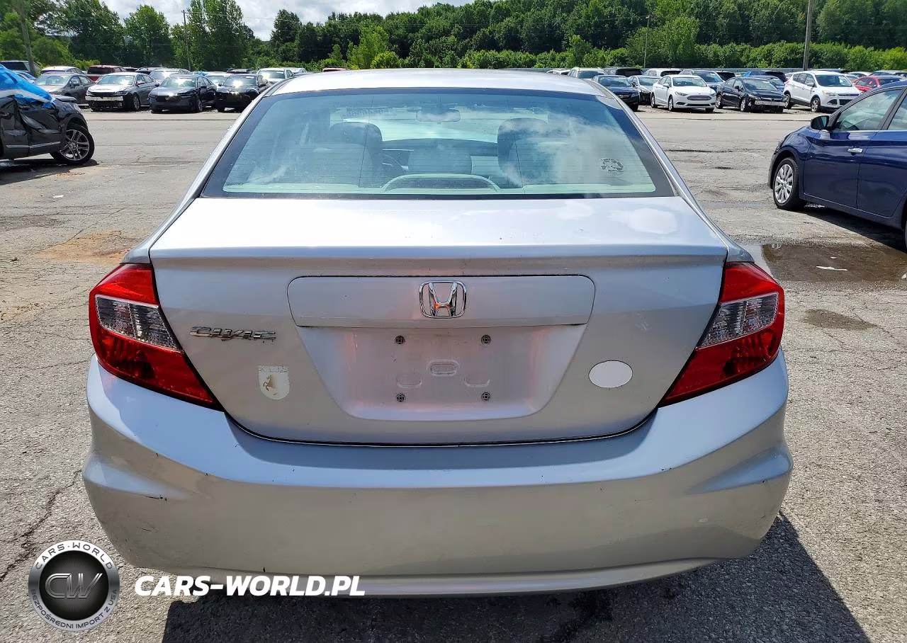 2012 Honda Civic Lx VIN:19XFB2F5XCE013093 - 6