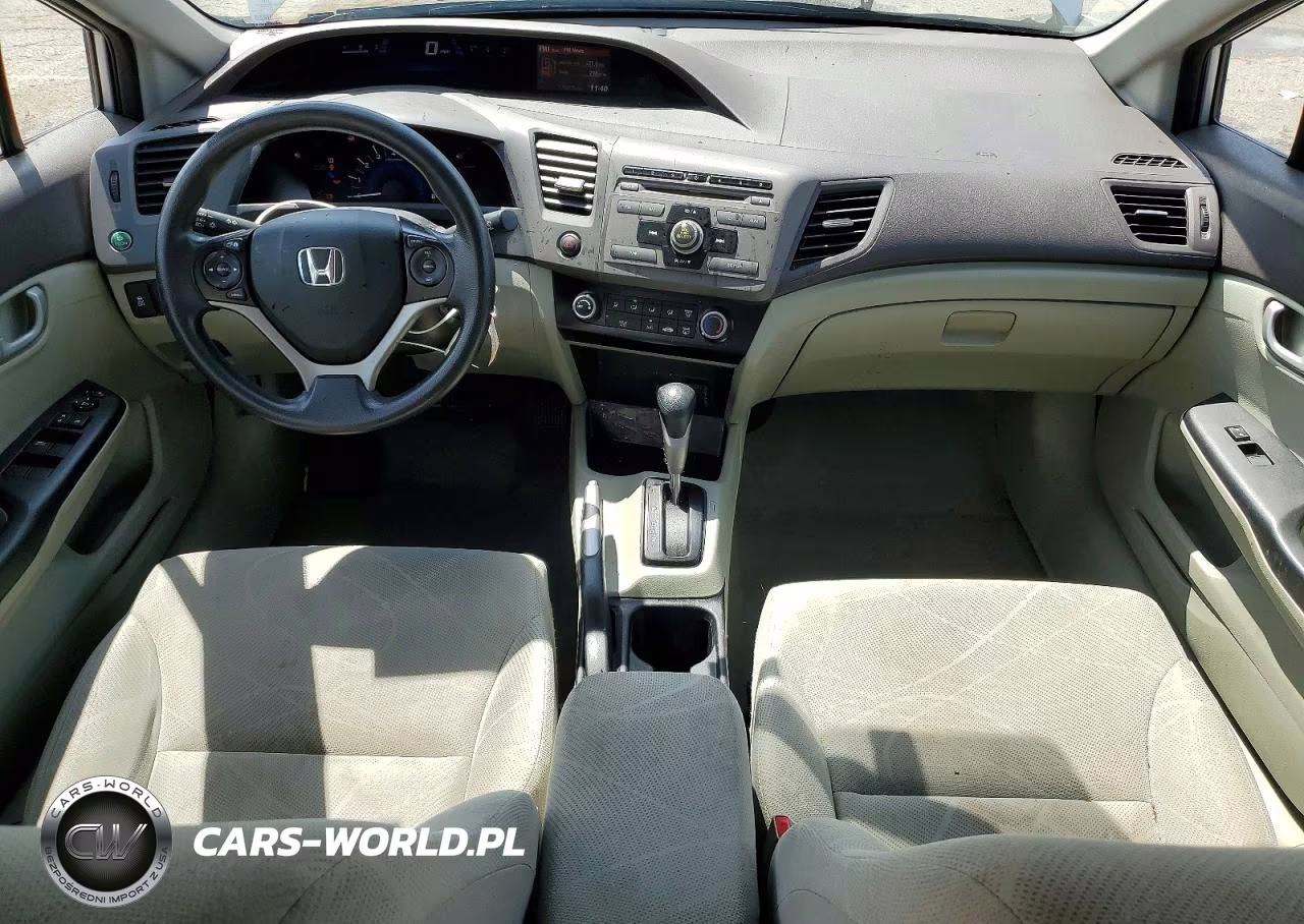 2012 Honda Civic Lx VIN:19XFB2F5XCE013093 - 8