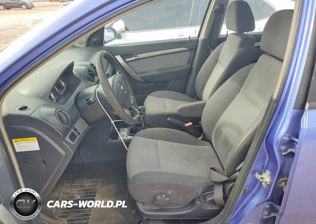 2009 Chevrolet Aveo Ls VIN:KL1TD66E59B614073 - 7