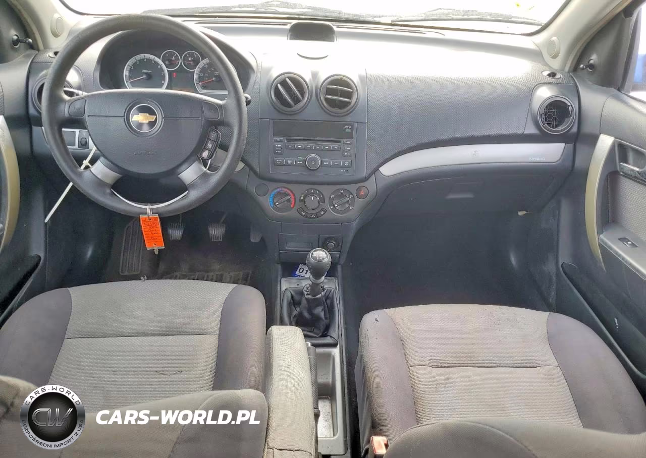 2009 Chevrolet Aveo Ls VIN:KL1TD66E59B614073 - 8