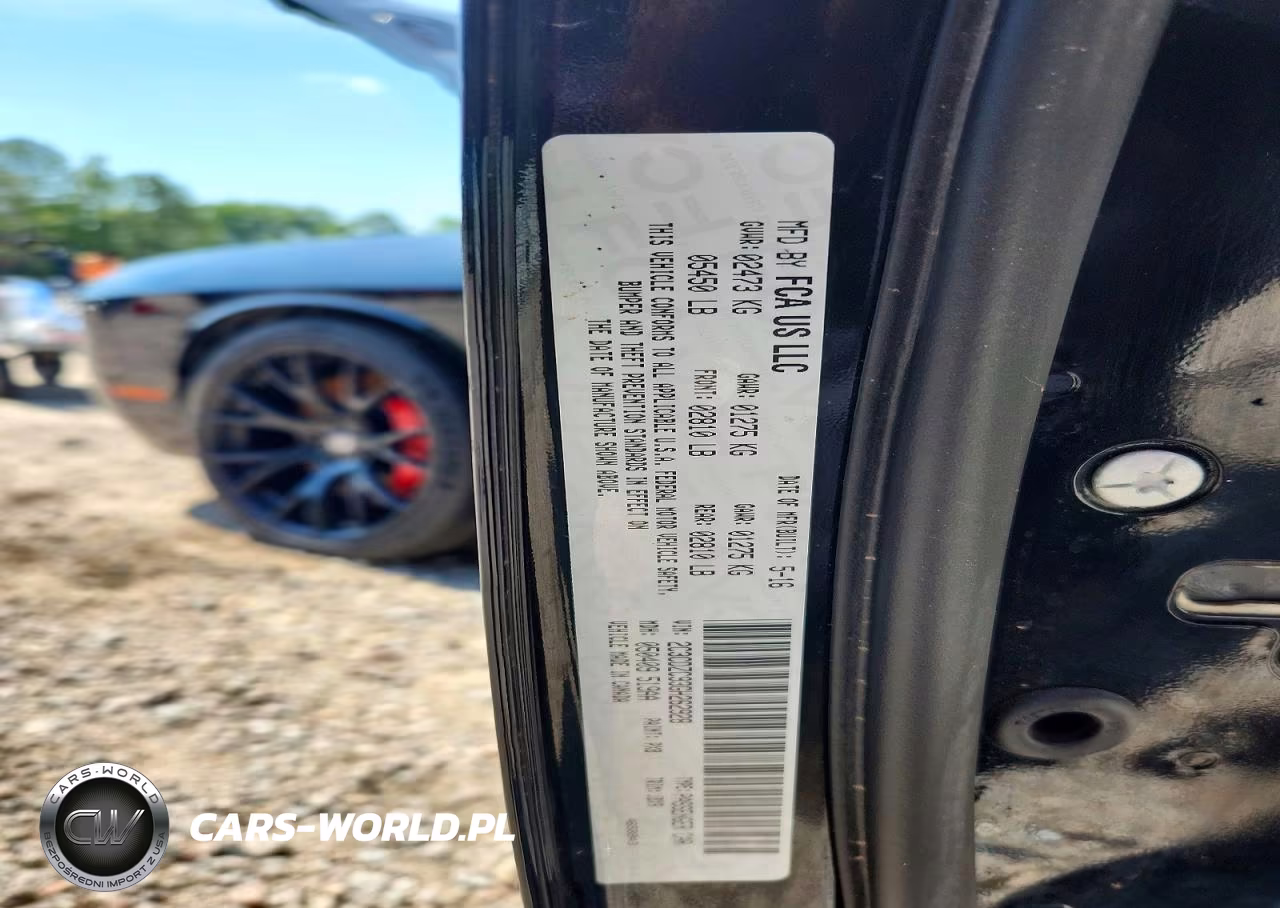 2016 Dodge Challenger Srt Hellcat VIN:2C3CDZC93GH262928 - 12
