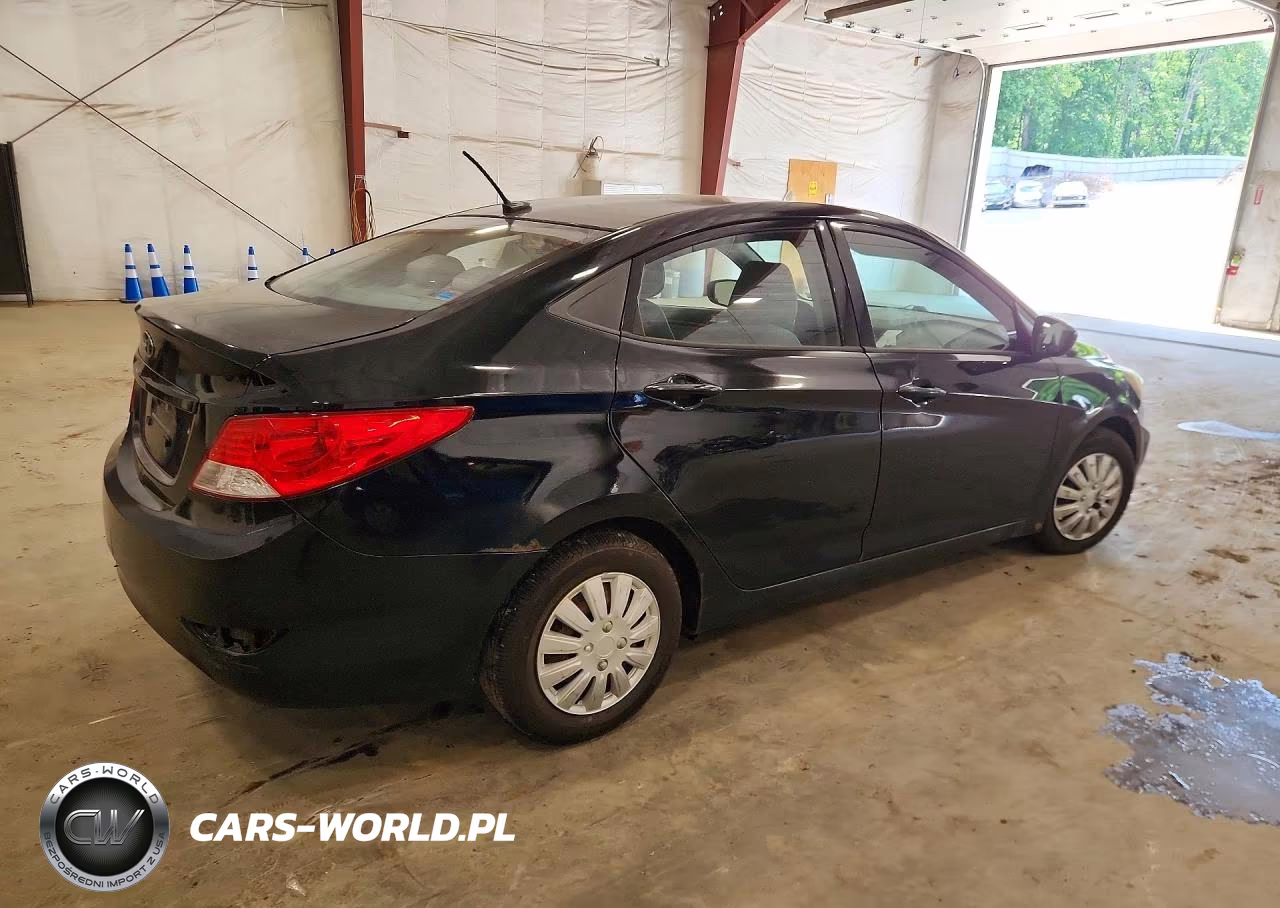 2013 Hyundai Accent Gls VIN:KMHCT4AE1DU298333 - 3