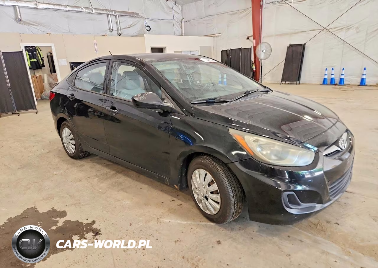 2013 Hyundai Accent Gls VIN:KMHCT4AE1DU298333 - 4