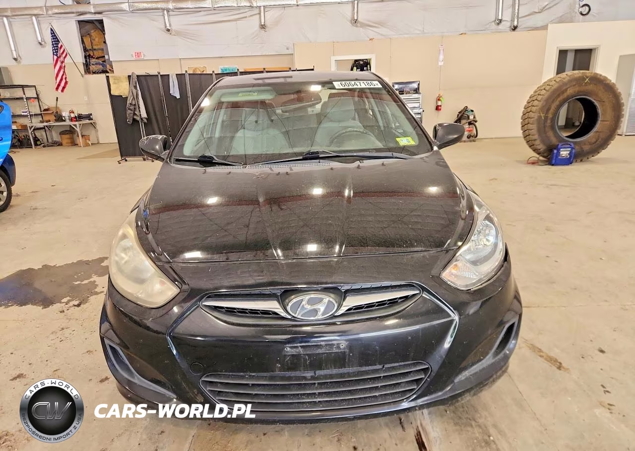 2013 Hyundai Accent Gls VIN:KMHCT4AE1DU298333 - 5