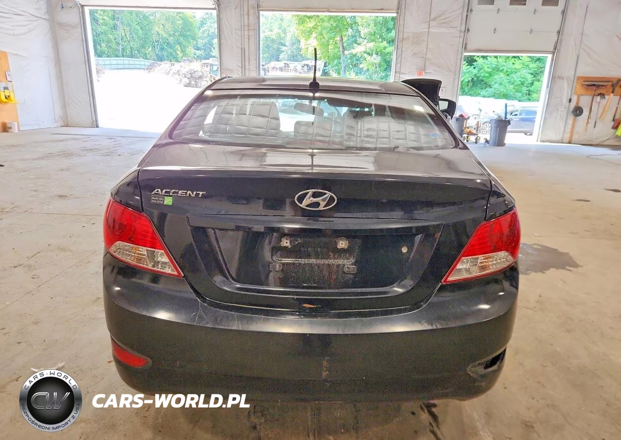 2013 Hyundai Accent Gls VIN:KMHCT4AE1DU298333 - 6