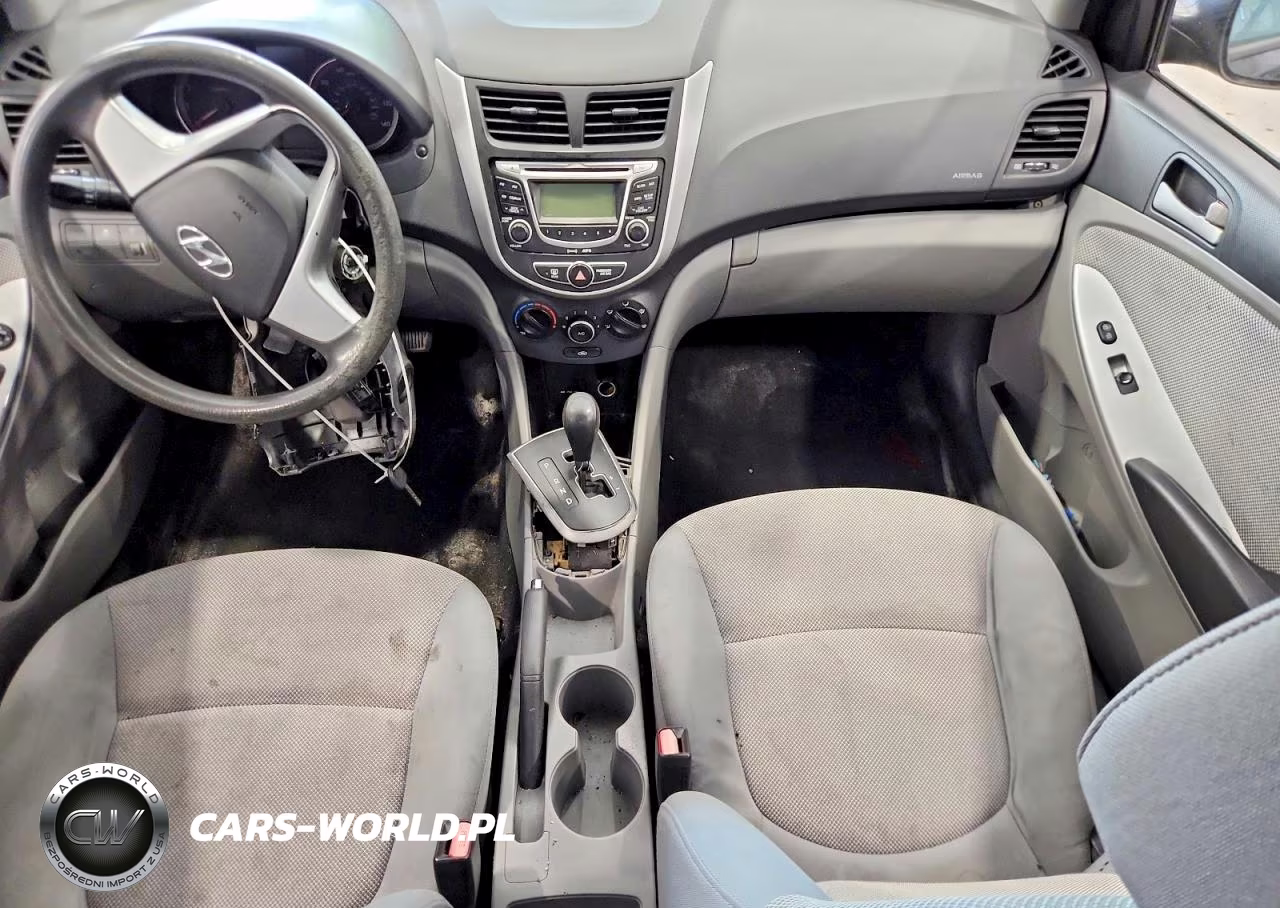 2013 Hyundai Accent Gls VIN:KMHCT4AE1DU298333 - 8