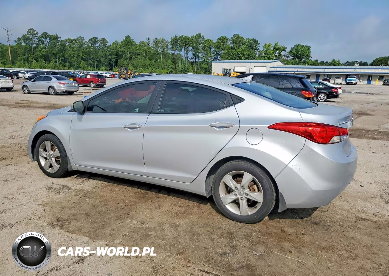 2012 Hyundai Elantra VIN:5NPDH4AEXCH114462 - 2