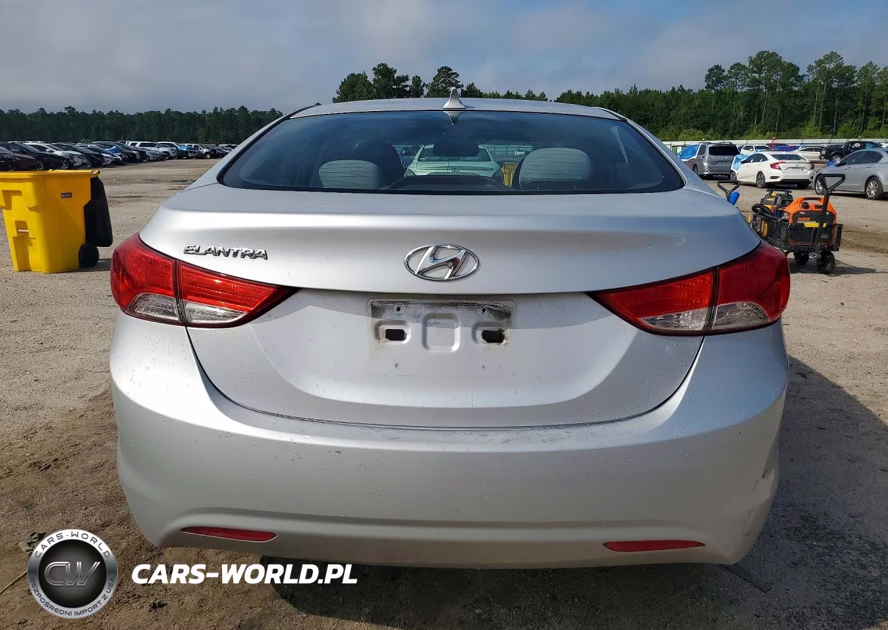 2012 Hyundai Elantra VIN:5NPDH4AEXCH114462 - 6