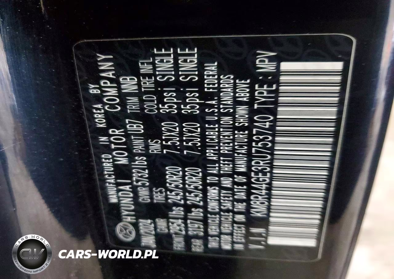 2024 Hyundai Palisade Sel Premium VIN:KM8R44GE3RU753740 - 14