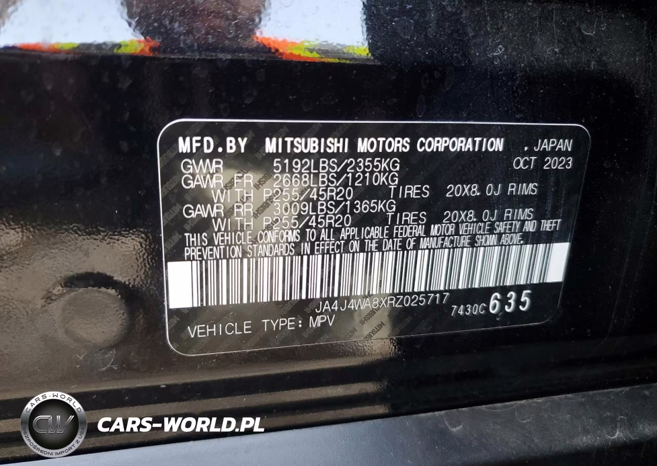 2024 Mitsubishi Outlander Sel VIN:JA4J4WA8XRZ025717 - 13