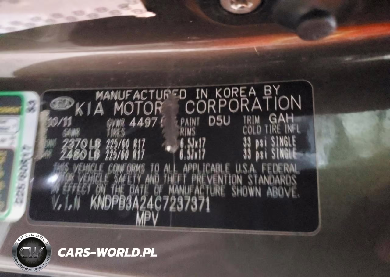 2012 Kia Sportage Lx VIN:KNDPB3A24C7237371 - 13