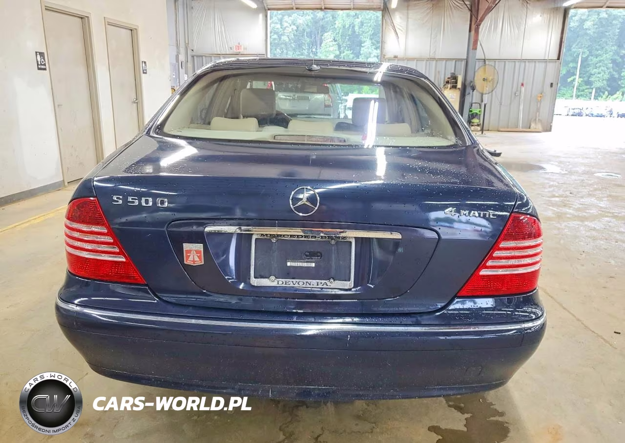 2003 Mercedes-Benz S 500 4Matic VIN:WDBNG84J83A372525 - 6