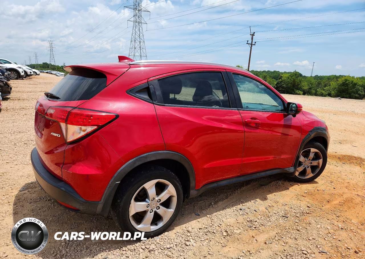 2016 Honda Hr-V Exl VIN:3CZRU6H75GM745702 - 3