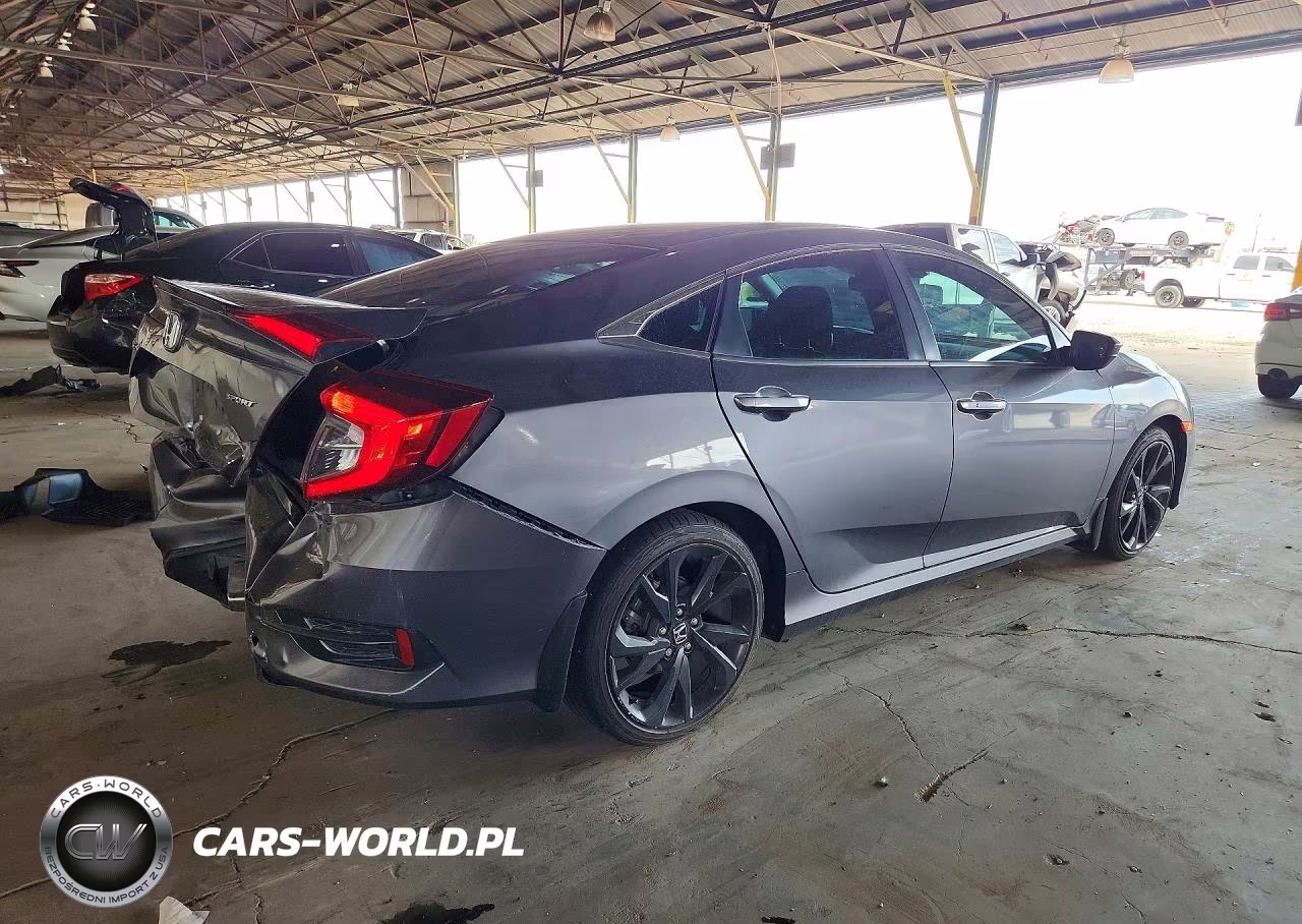 2021 Honda Civic Sport VIN:2HGFC2F85MH530414 - 3