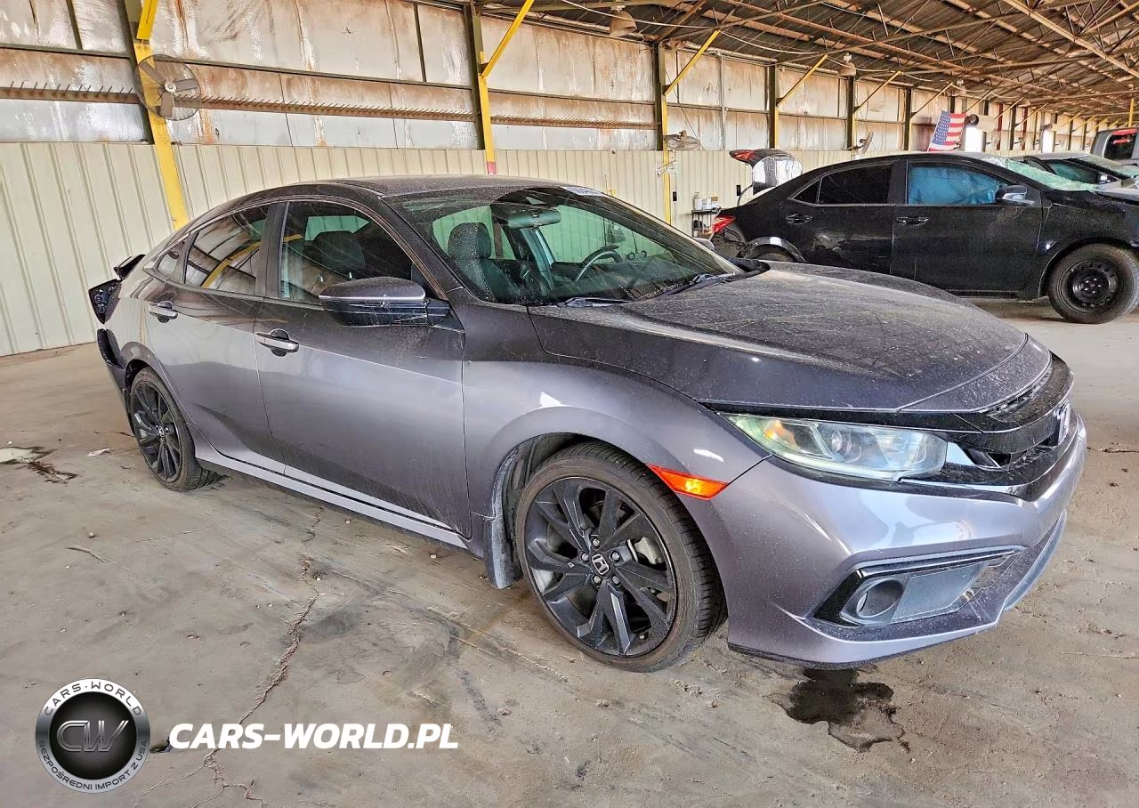 2021 Honda Civic Sport VIN:2HGFC2F85MH530414 - 4