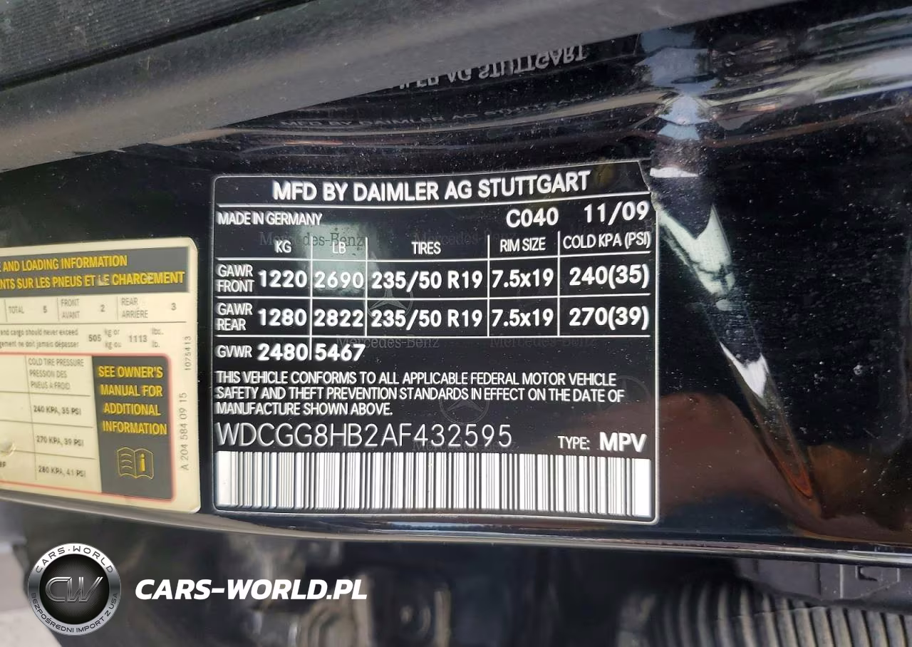 2010 Mercedes-Benz Glk 350 4Matic VIN:WDCGG8HB2AF432595 - 12