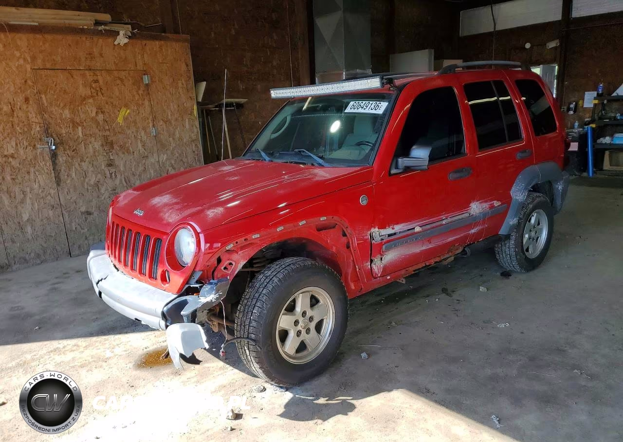 2005 Jeep Liberty Sport VIN:1J4GL48K75W557733 - 5
