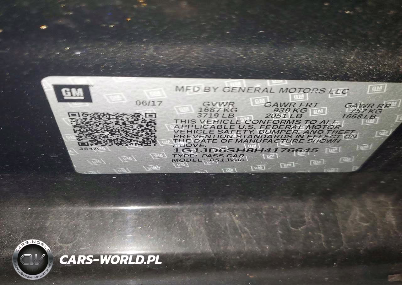 2017 Chevrolet Sonic Lt VIN:1G1JD6SH8H4176645 - 12