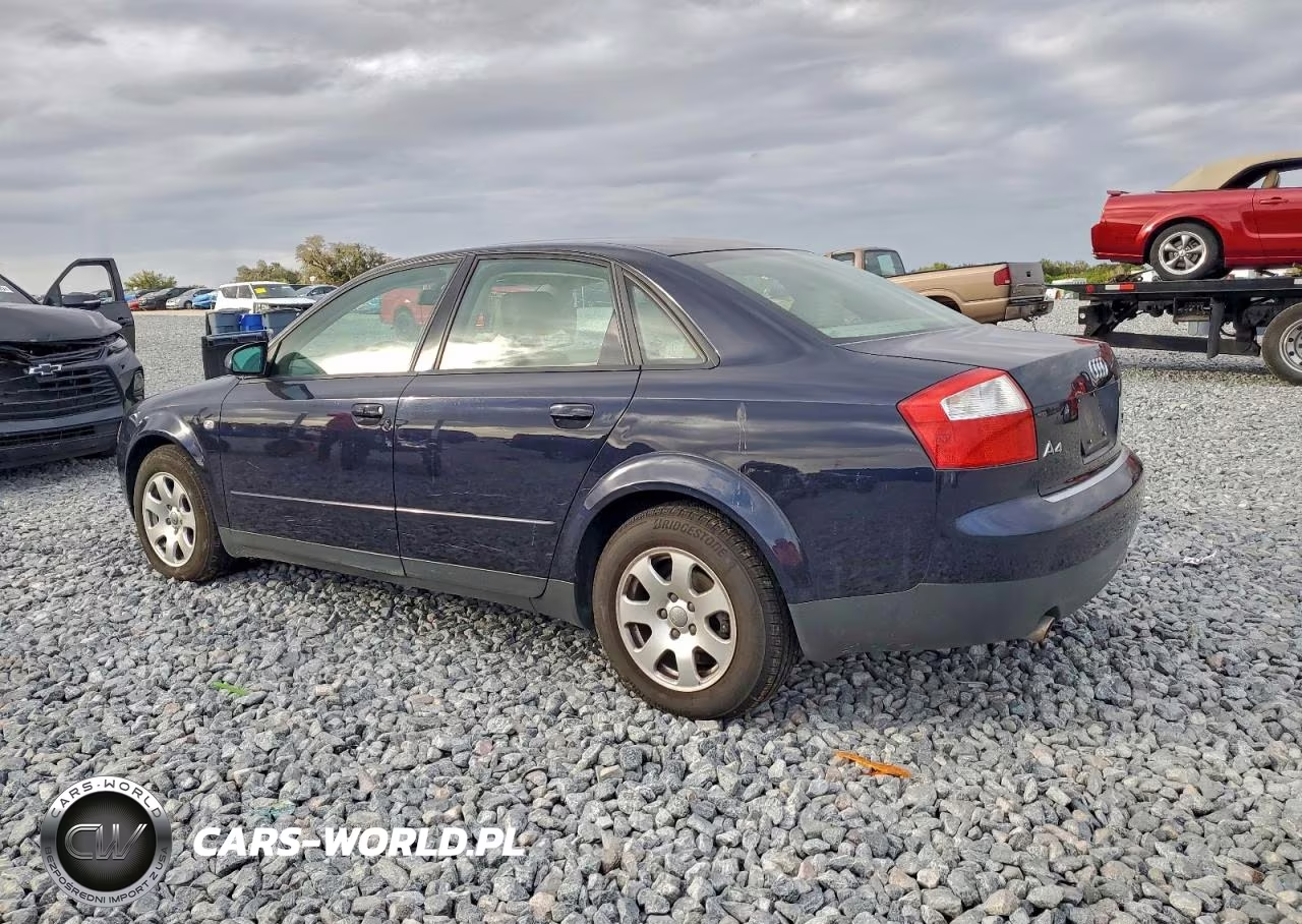2002 Audi A4 1.8T Quattro VIN:WAULC68E62A183423 - 2