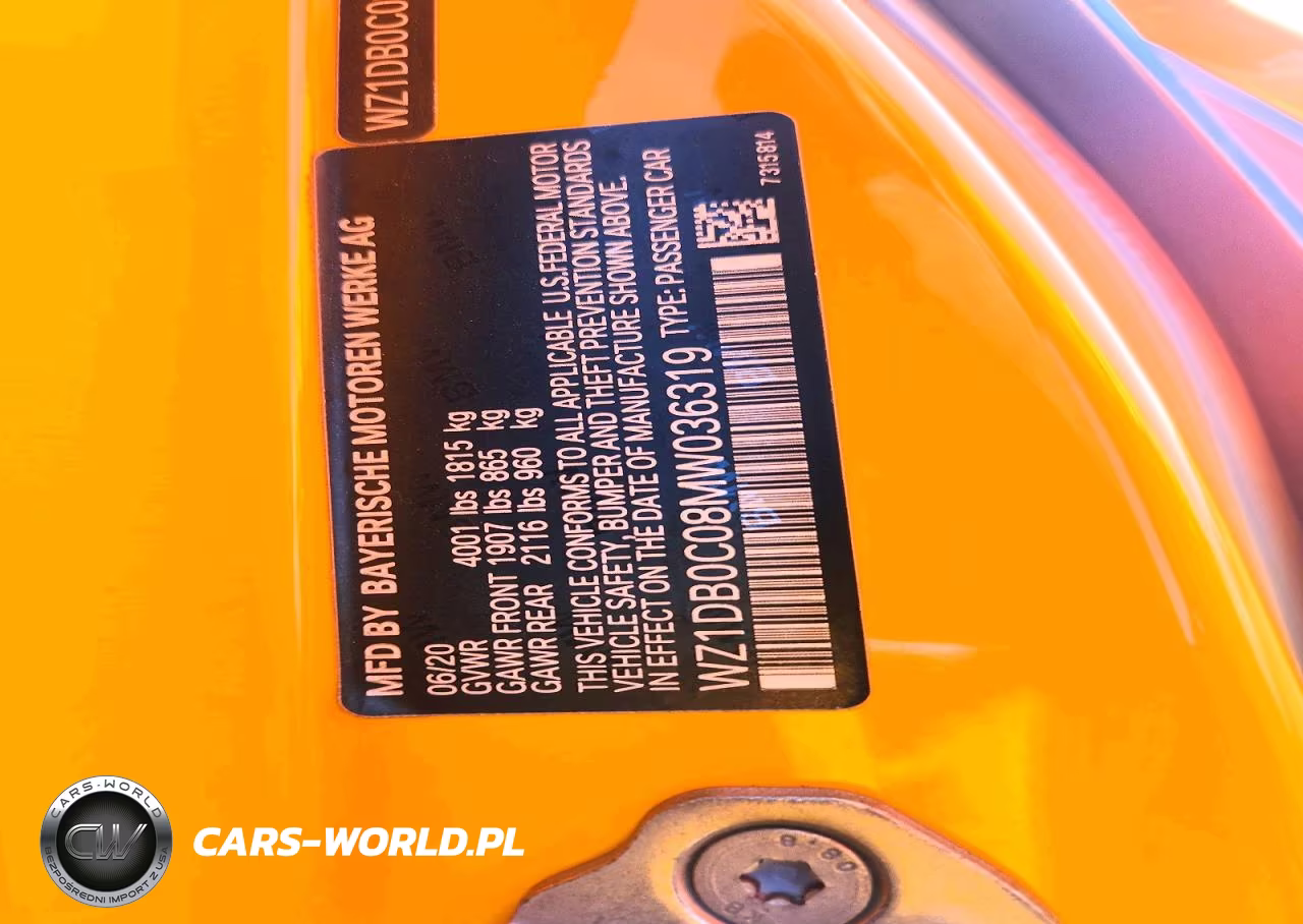 2021 Toyota Gr Supra 3.0 Premium VIN:WZ1DB0C08MW036319 - 12