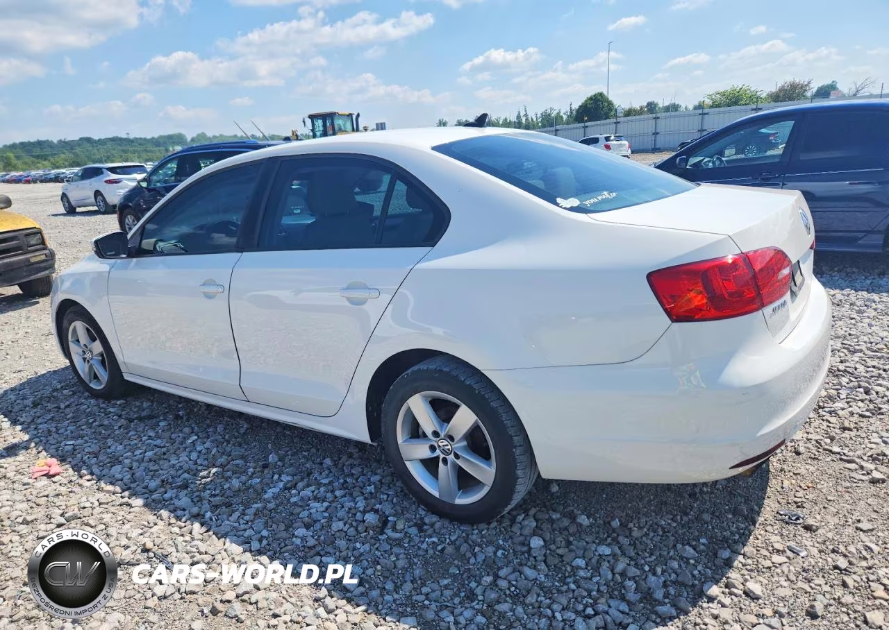 2012 Volkswagen Jetta Tdi VIN:3VWLL7AJ5CM377555 - 2