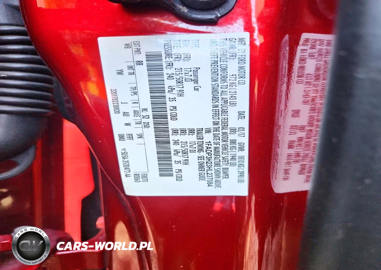 2017 Ford Focus Sel VIN:1FADP3H23HL237084 - 13