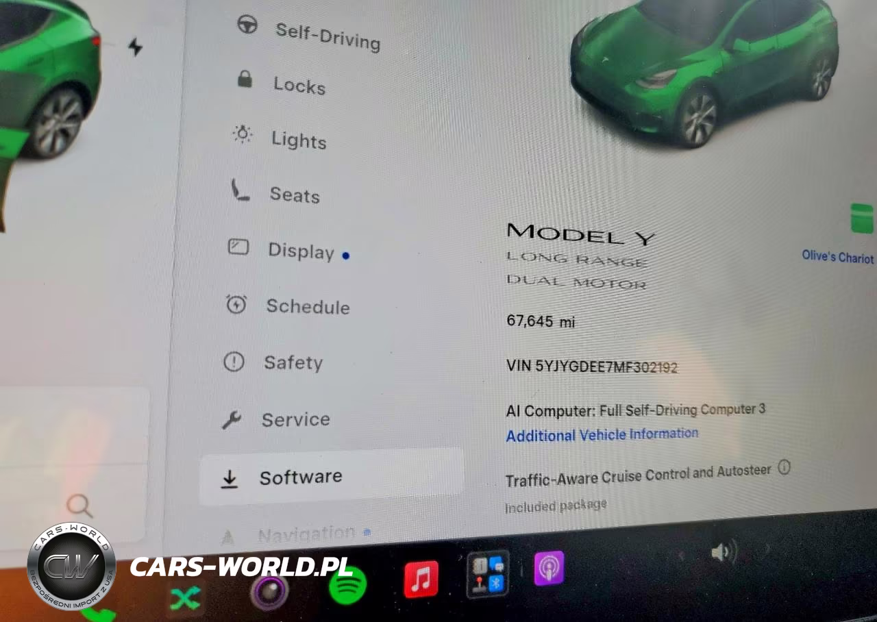 2021 Tesla Model Y VIN:5YJYGDEE7MF302192 - 9