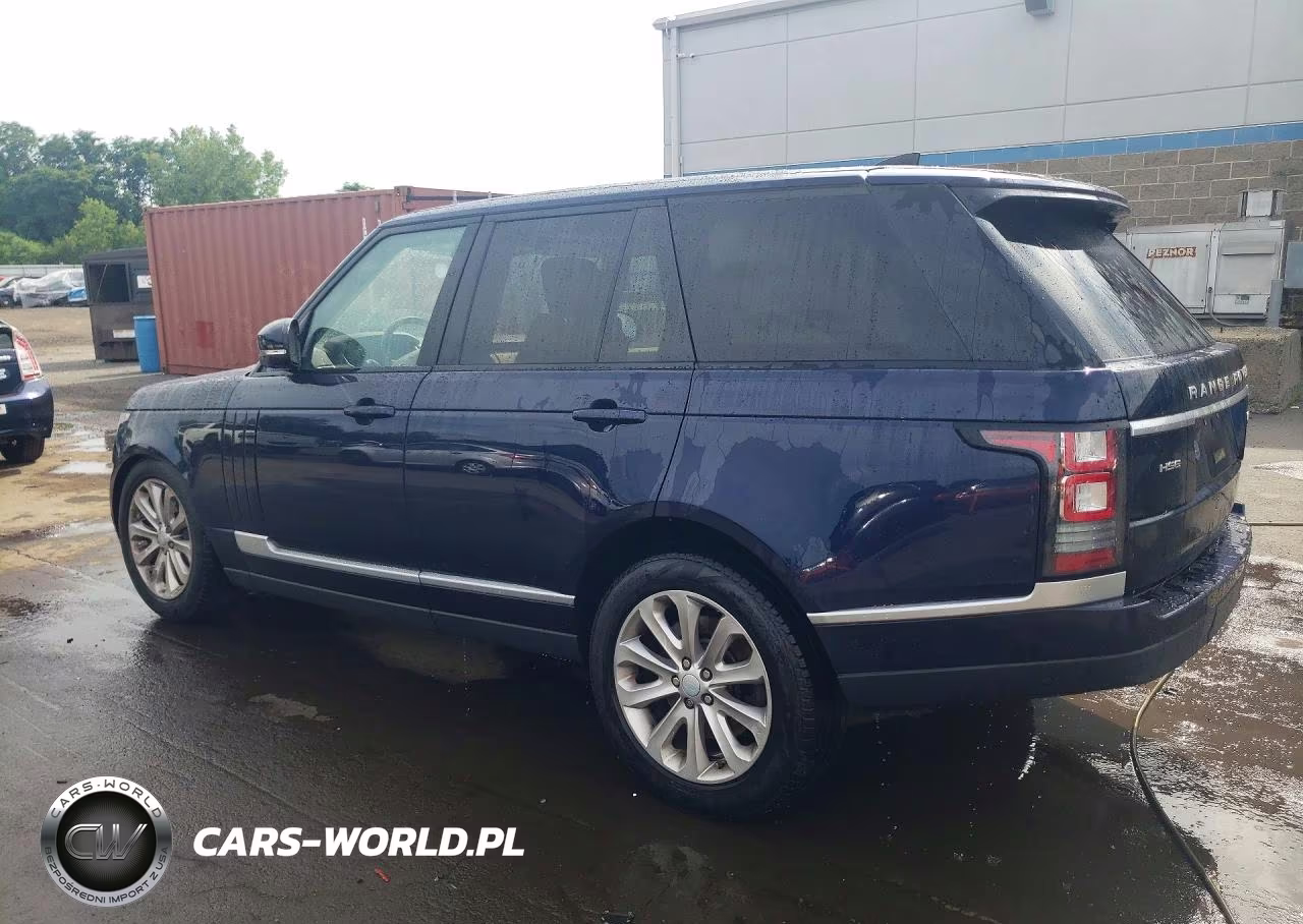 2017 Land Rover Range Rover Hse VIN:SALGS2FV4HA352620 - 2