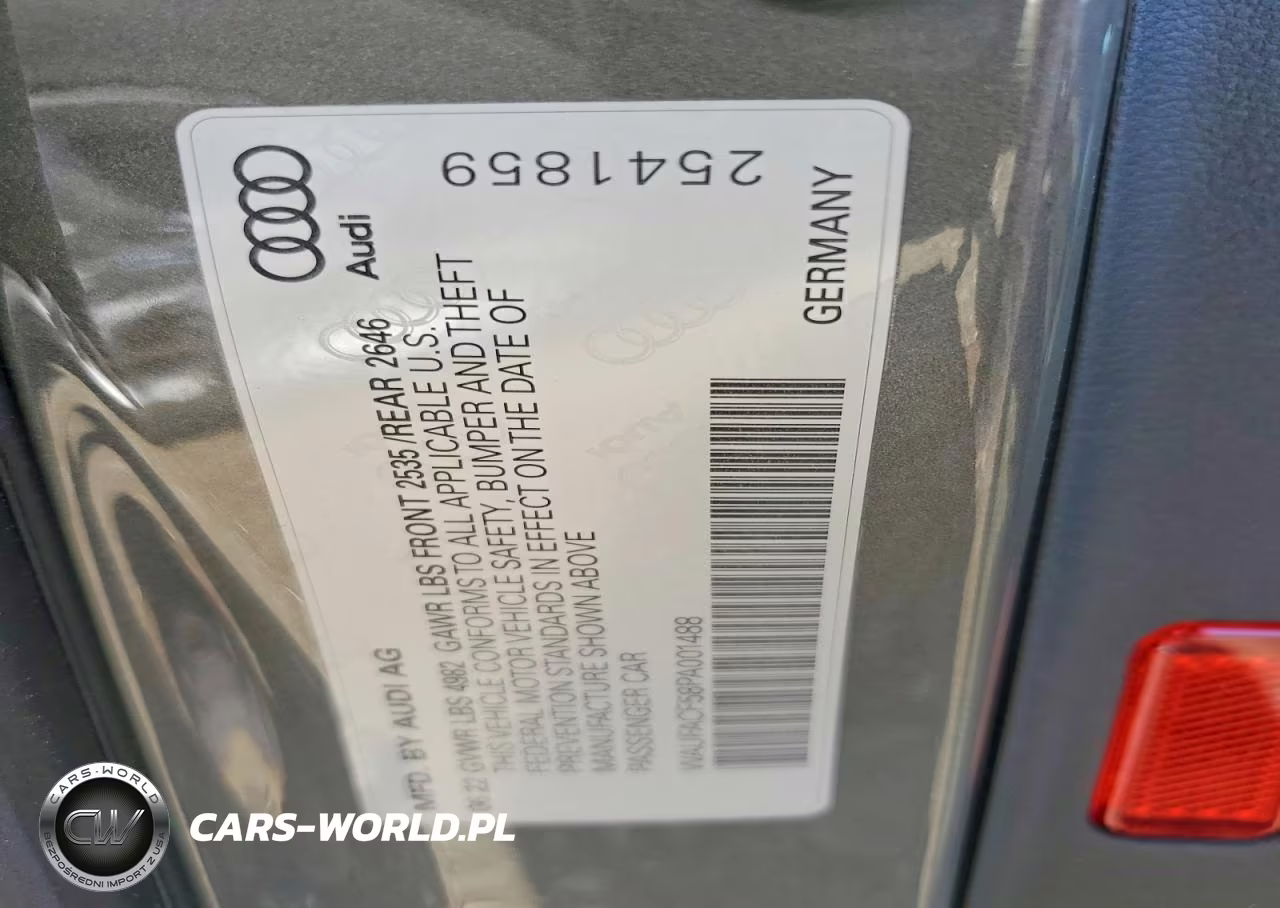 2023 Audi A5 Premium Plus 45 VIN:WAUFACF58PA001488 - 12