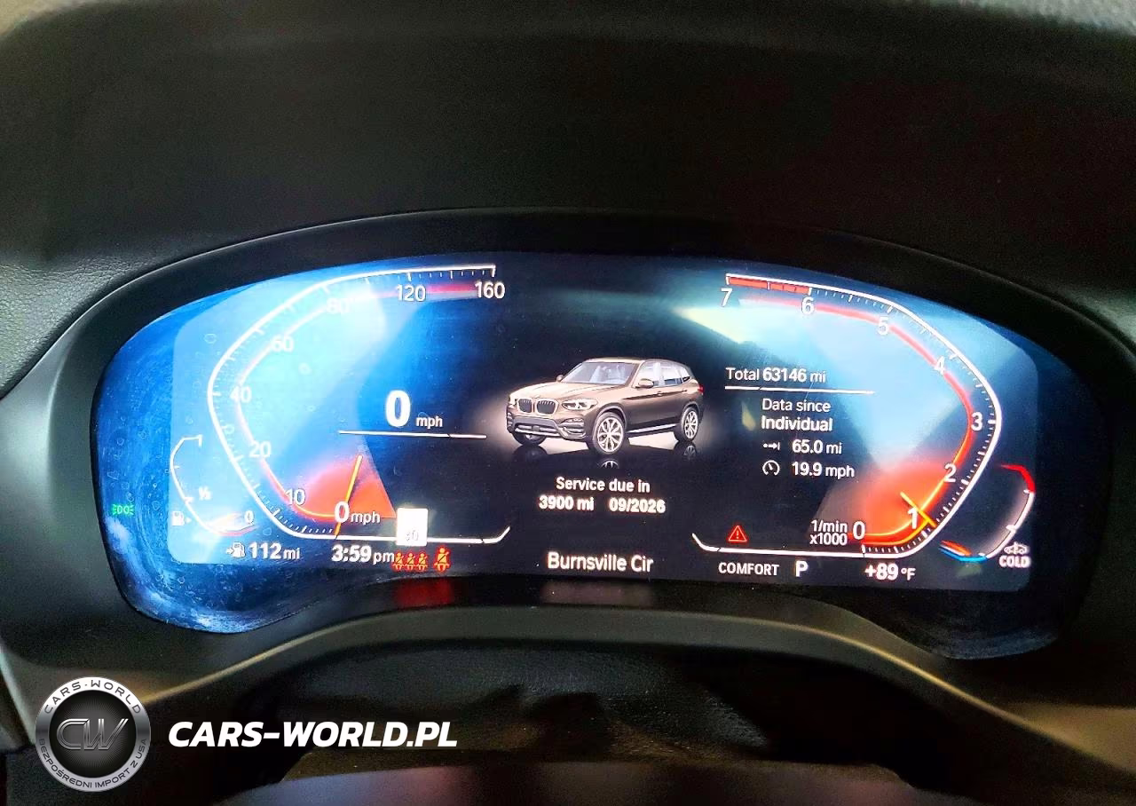 2020 BMW X3 xDrive30I VIN:5UXTY5C05L9C74035 - 9