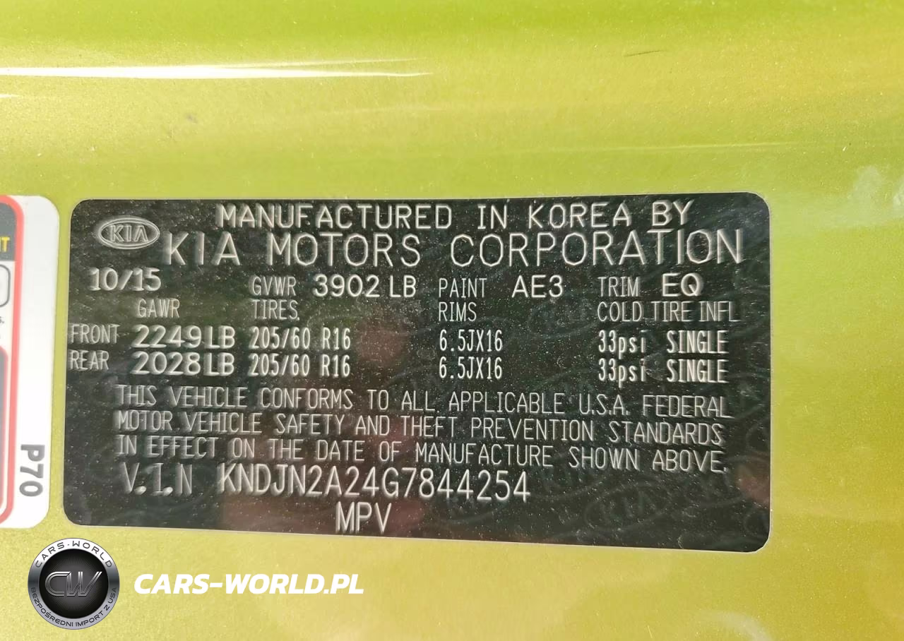 2016 Kia Soul Base VIN:KNDJN2A24G7844254 - 13