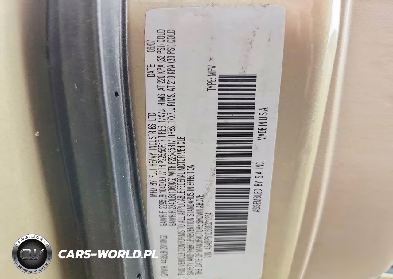 2008 Subaru Outback 2.5I VIN:4S4BP61C686321254 - 12