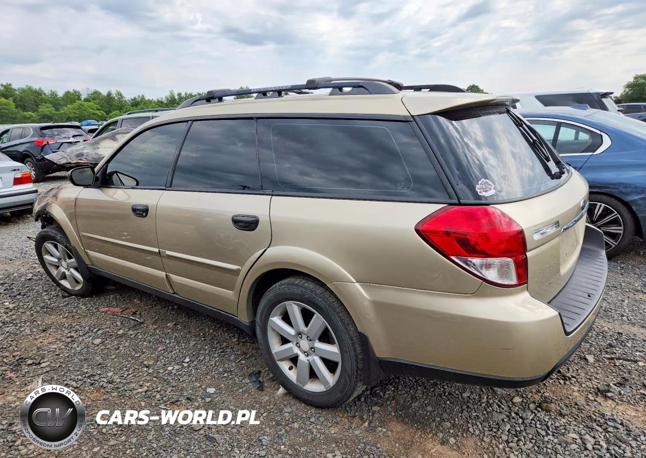 2008 Subaru Outback 2.5I VIN:4S4BP61C686321254 - 2